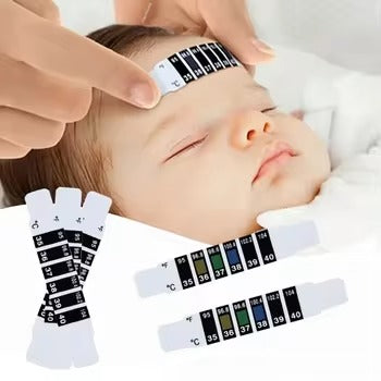 Temperature Strip Use To Measure Temperature Of Body Specially For Newborn Baby