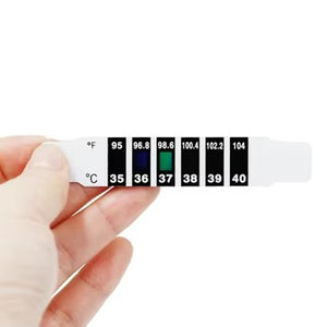 Temperature Strip Use To Measure Temperature Of Body Specially For Newborn Baby